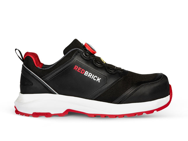 Redbrick Pulse Speed Lace Low S3 - Zwart