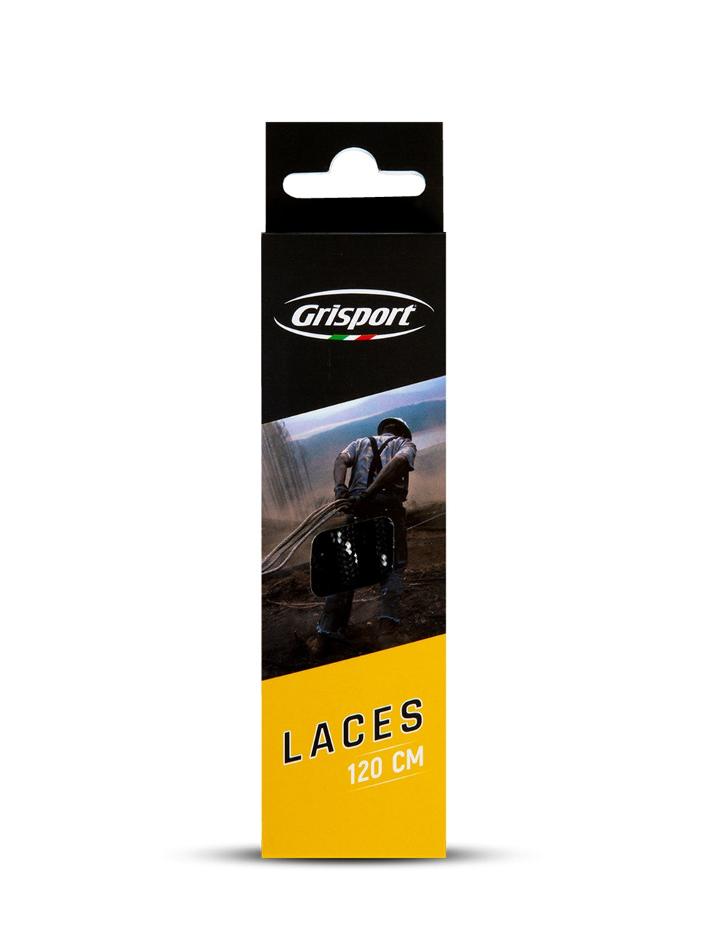 Grisport veters 120cm retail - Zwart
