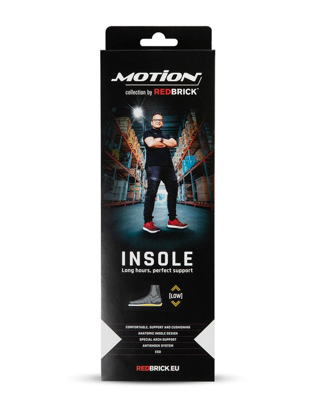 Redbrick Motion insoles low - Zwart