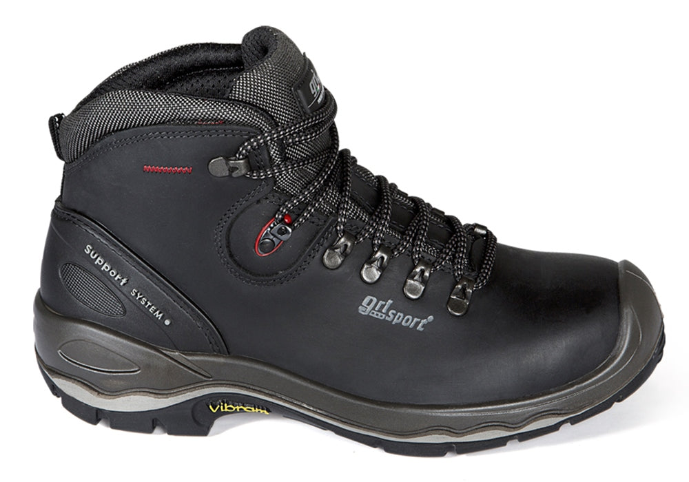 Grisport 72049 Zwart/Rood S3 - Zwart