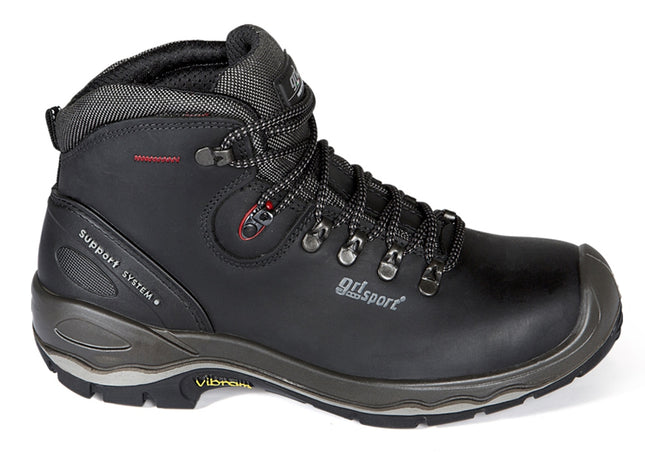 Grisport 72049 Zwart/Rood S3 - Zwart