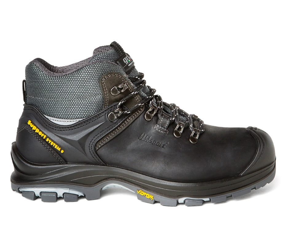 Grisport STS Yucon Zwart-Grijs S3 - Zwart
