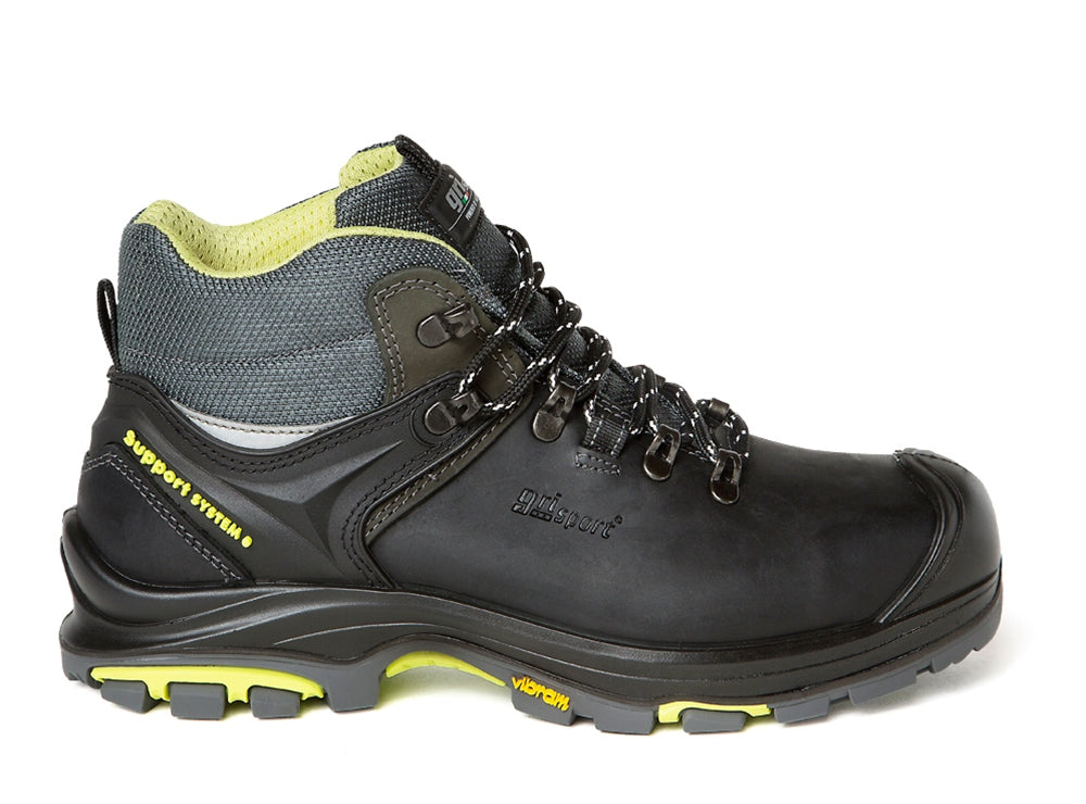 Grisport STS Tundra Zwart-Lime S3 - Zwart