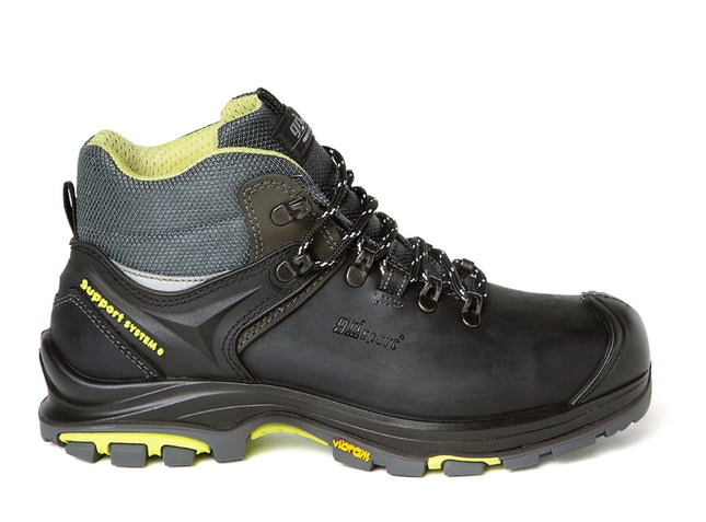 Grisport STS Tundra Zwart-Lime S3 - Zwart