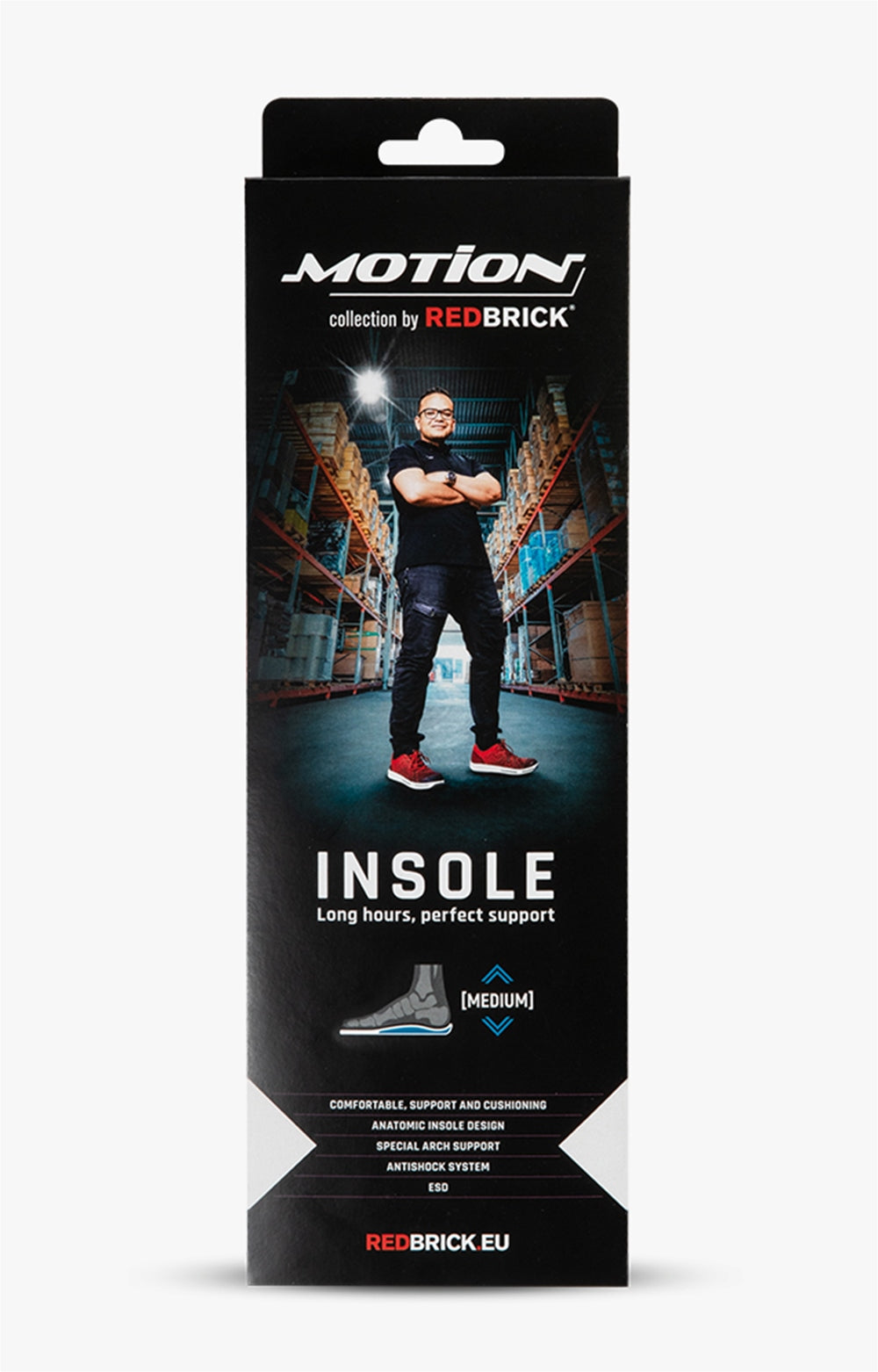 Redbrick Motion insoles high Inlegzool