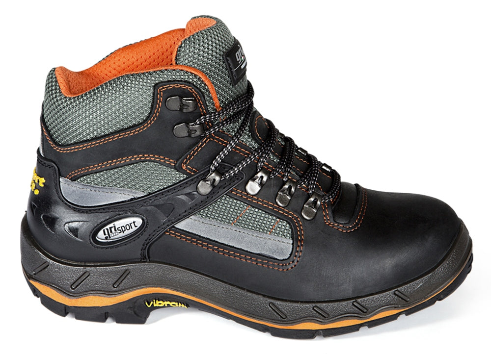 Grisport 71607 zwart/oranje - Zwart