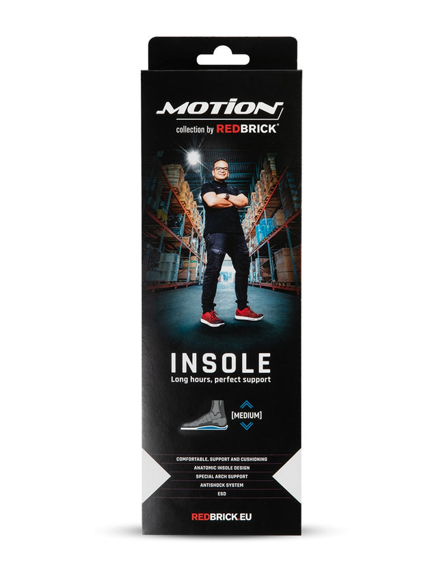 Redbrick Motion insoles medium - Zwart