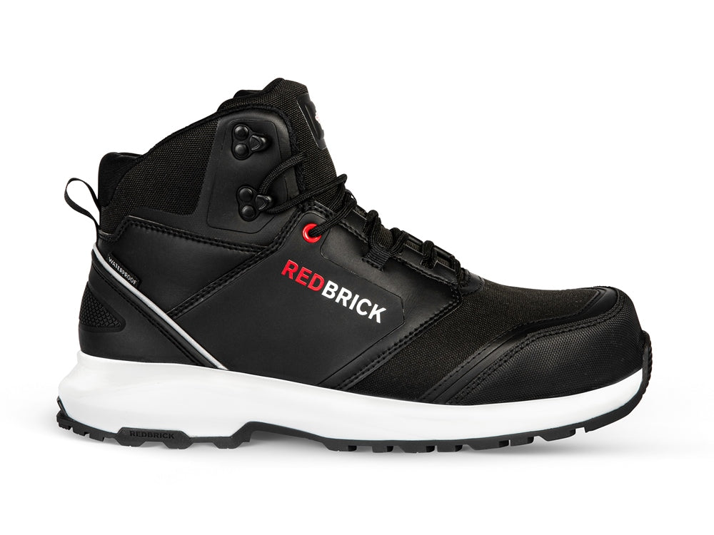 Redbrick Pulse Waterproof High S3 - Zwart