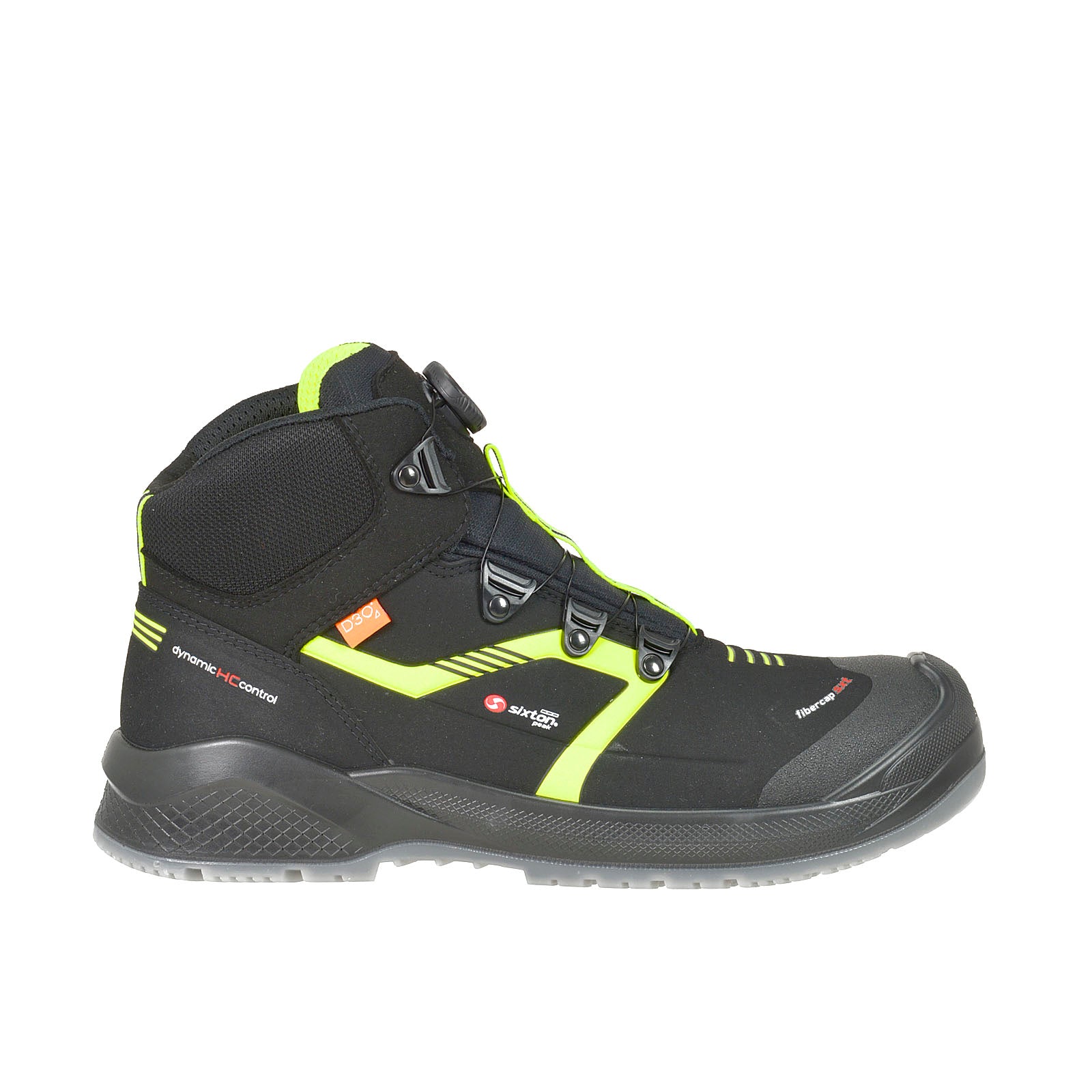 Scatto High Boa - Zwart/Geel