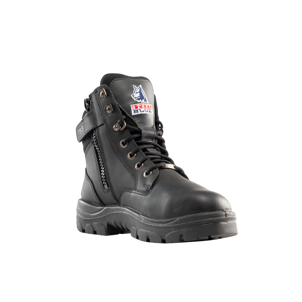 Steel Blue Southern Cross Zip Dames Met TPU S3 - Black
