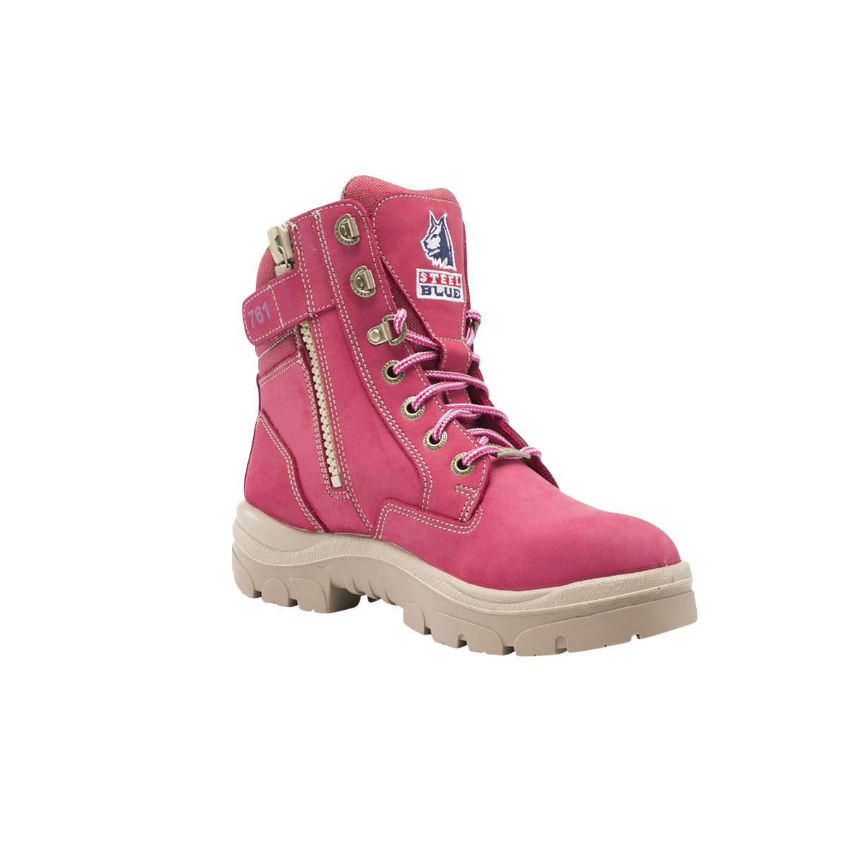 Steel Blue Southern Cross Zip Dames TPU S3 - Pink