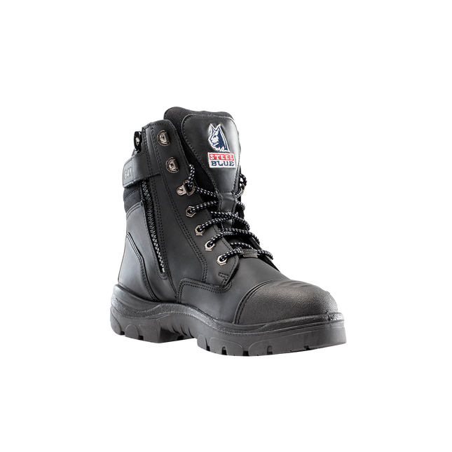 Steel Blue Southern Cross Zip Scuff S3 - Black