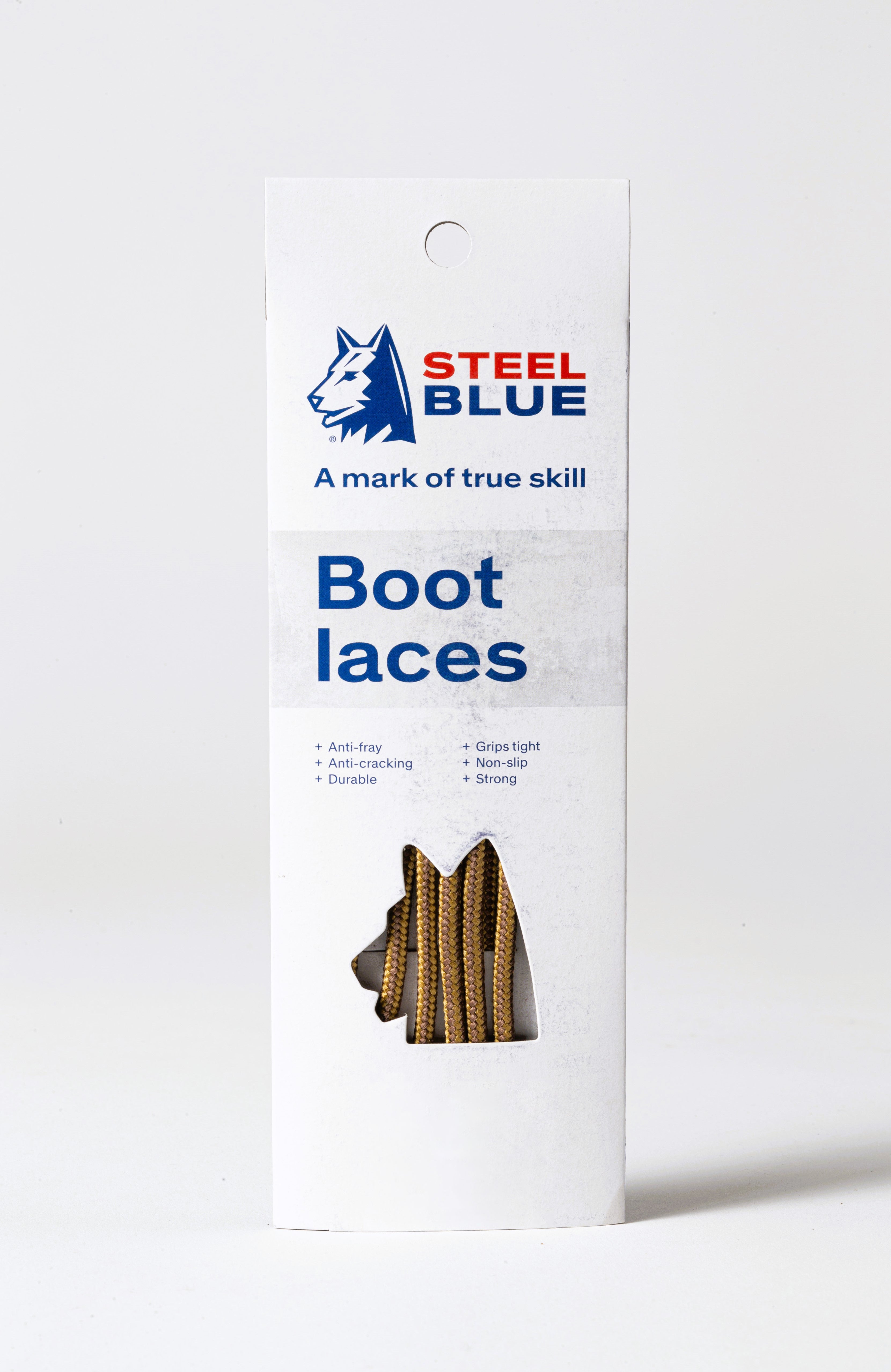 Steel Blue Veters/Laces Wheat/Bruin 140 cm 1 Paar